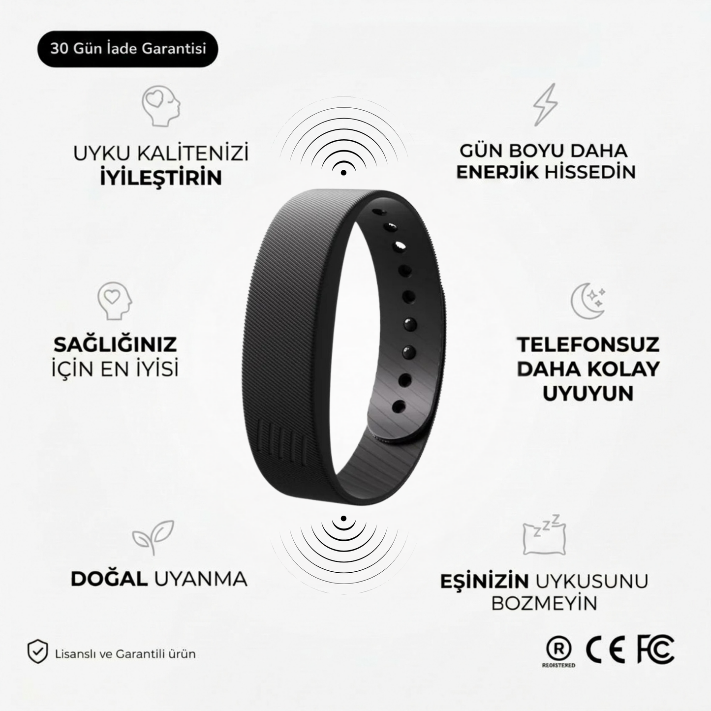 Titreşimli Akıllı Bileklik