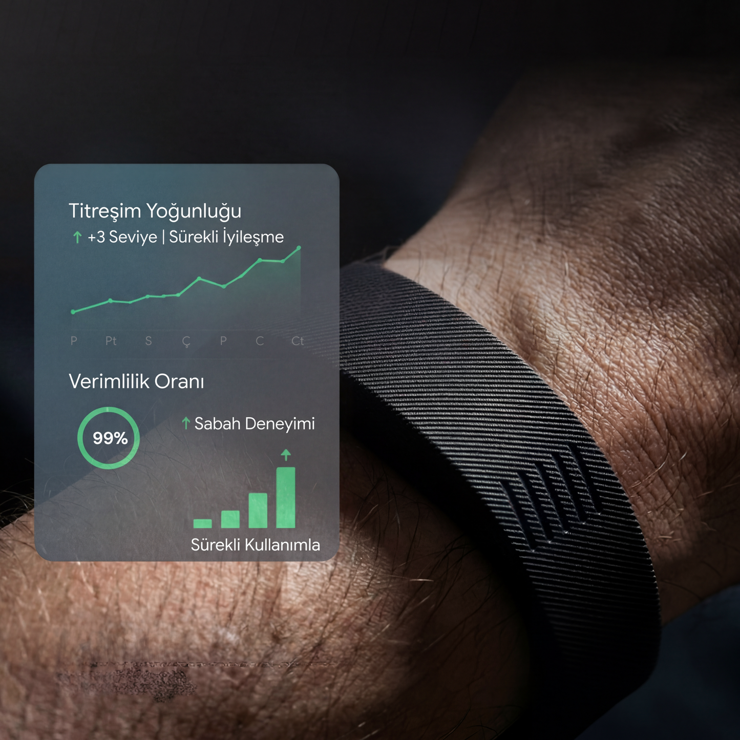 Titreşimli Akıllı Bileklik