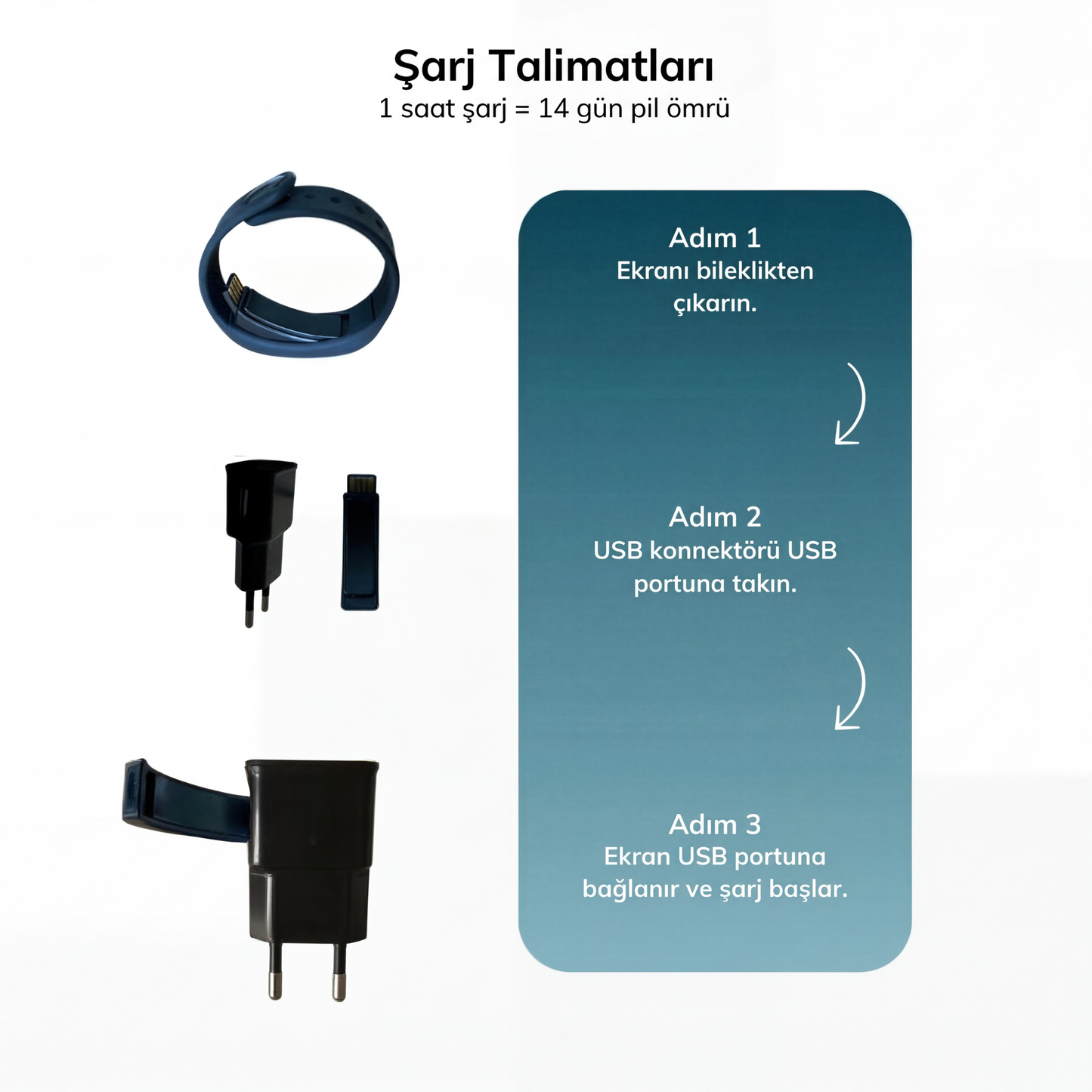 Titreşimli Akıllı Bileklik