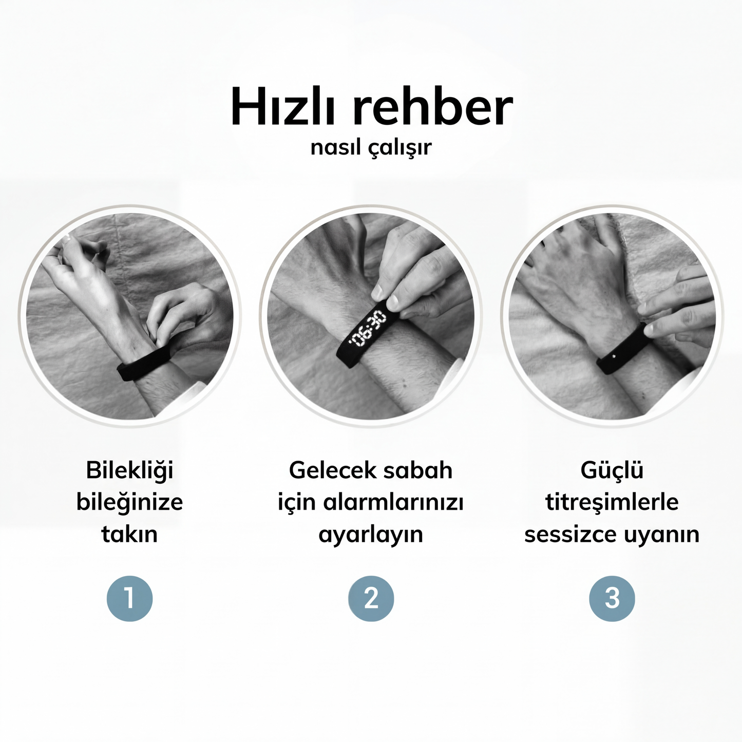 Titreşimli Akıllı Bileklik